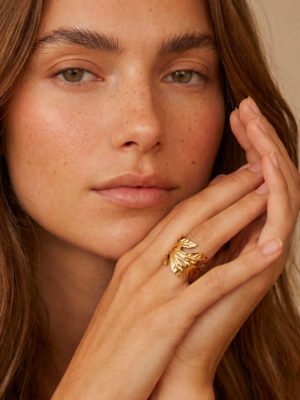 Bague Amal – Feuille