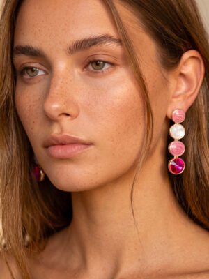 Boucles d&rsquo;oreilles pendantes Héra