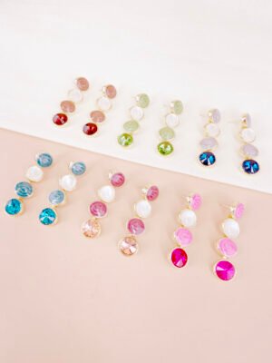 Boucles d&rsquo;oreilles pendantes Héra