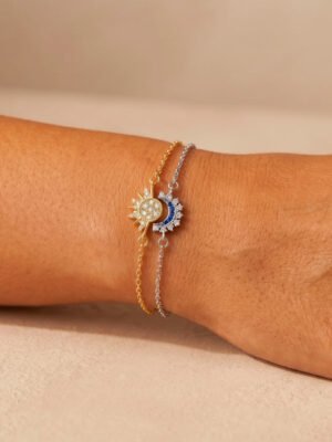 Double bracelet amitié couple Aphrodite