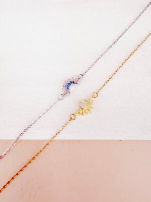 Double bracelet amitié couple Aphrodite