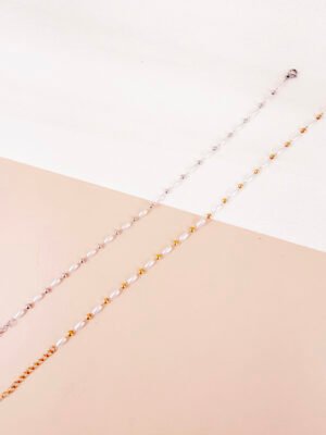 Chaine cheville Félicie – Perles