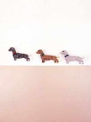 Broche Teckels