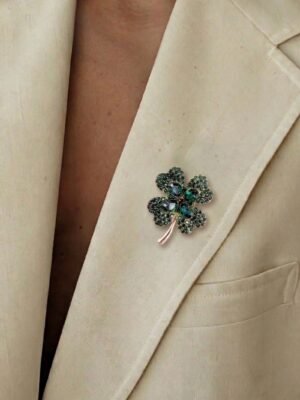 Broche Trèfle