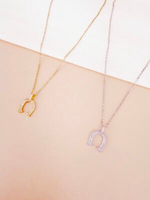 Collier pendentif Fer de cheval Euterpe