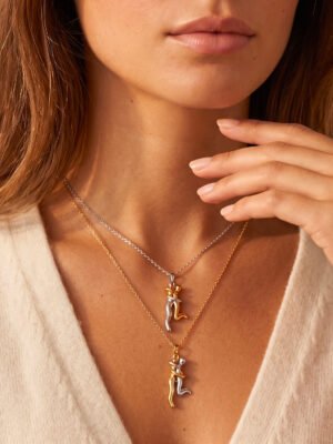 Collier pendentif couple Hélène