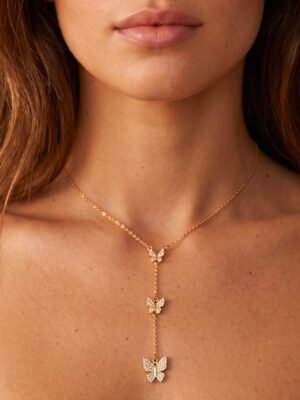 Collier Y Phyllis – Papillon