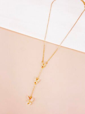 Collier Y Phyllis – Papillon