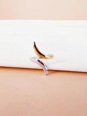 Bague Augustine argent doré