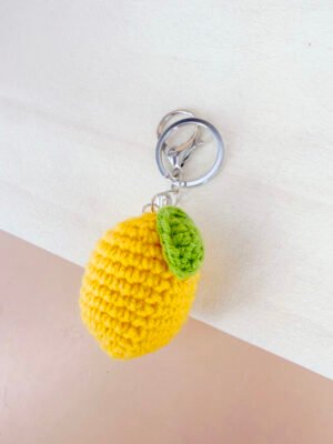 Porte clé sac grigri Citrus