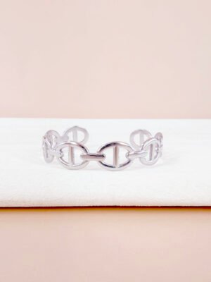 Bracelet Ida – maille marine argent