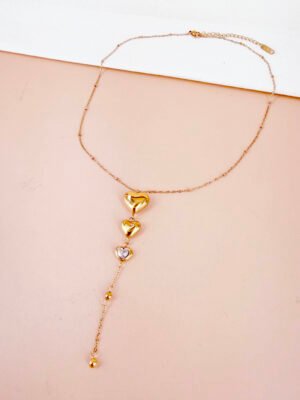 Collier Coralia – Coeur