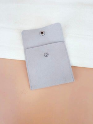Lot de 10 pochettes daim bijoux