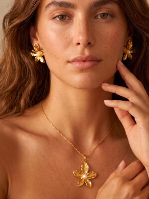 Parure Ingrid – fleur