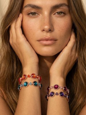 Bracelet Clarisse – Perles multicolores