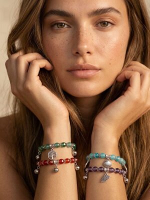 Bracelet Luce – Perles multicolores
