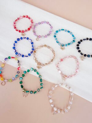 Bracelet Meline – Perles multicolores