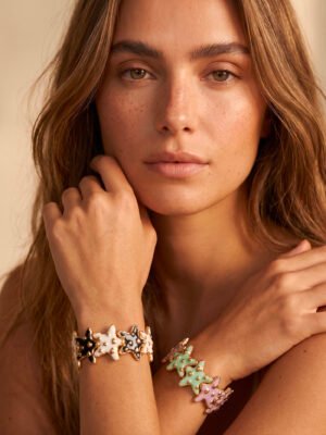 Bracelet Mathilde – Manchette étoiles