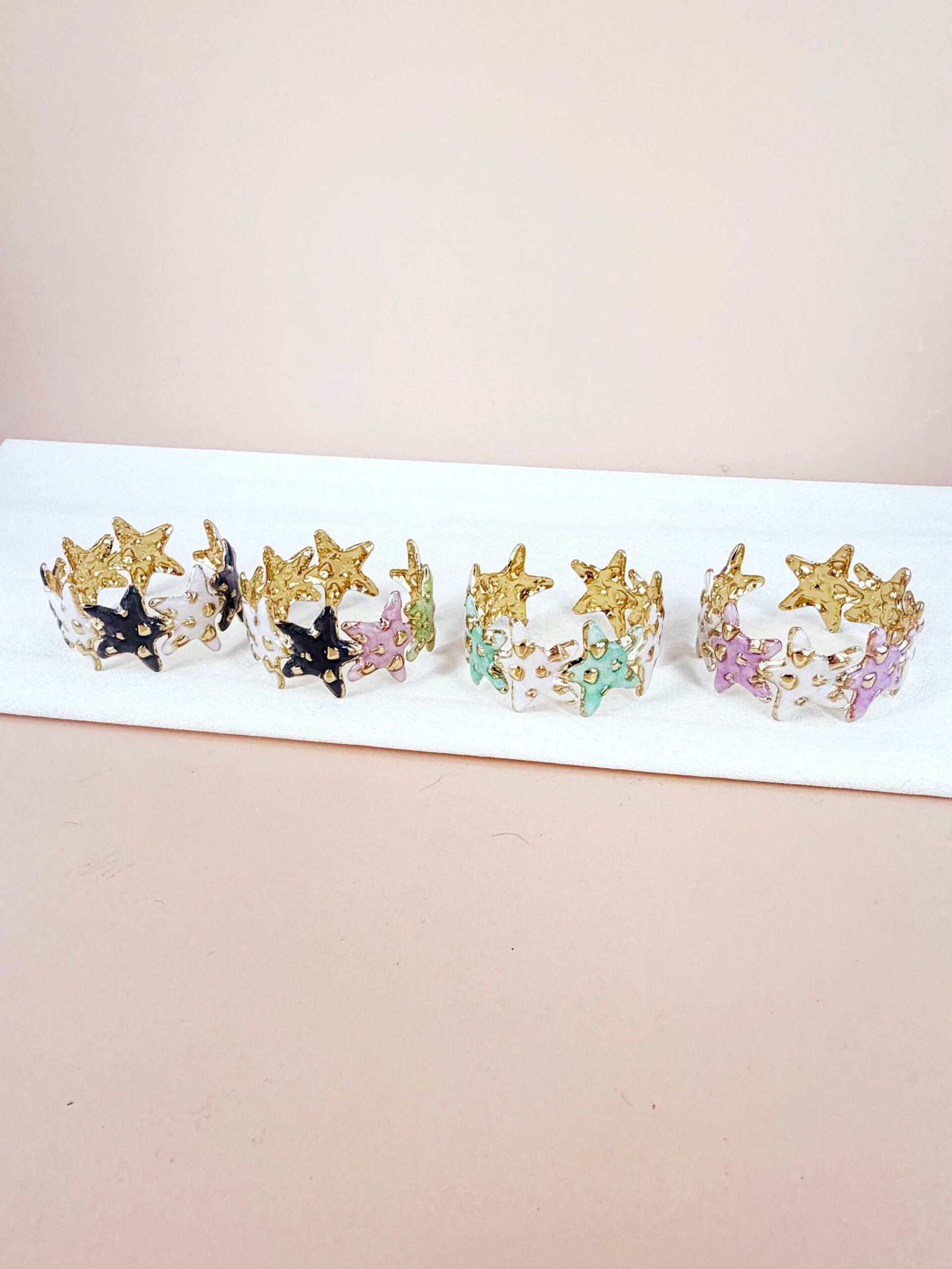 Bracelet Mathilde - Manchette étoiles – Image 4