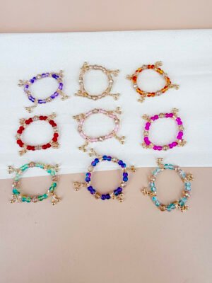 Bracelet Elina – Enfant perles multicolores