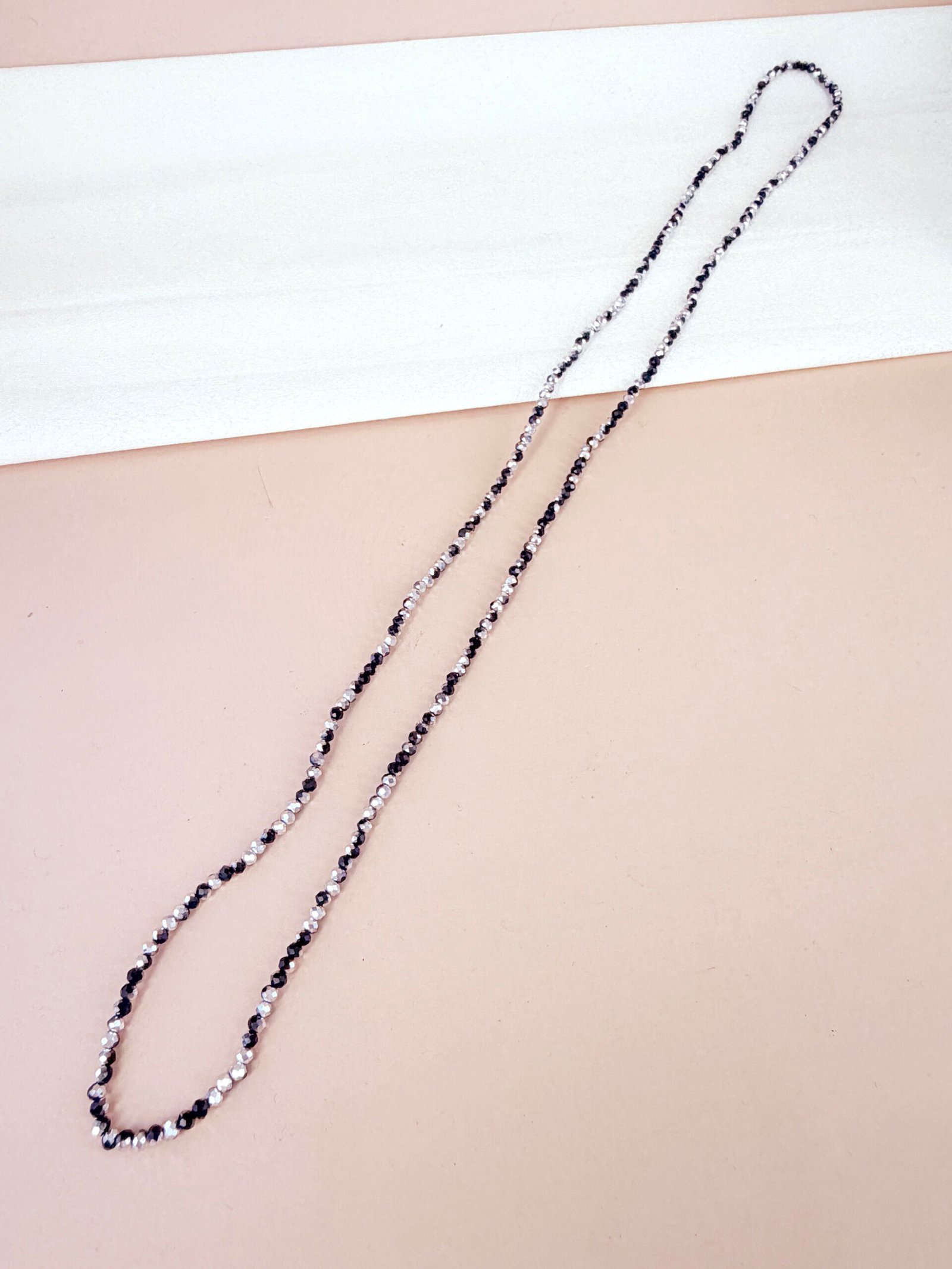 Sautoir Rose - Élastique baya petites perles – Image 13