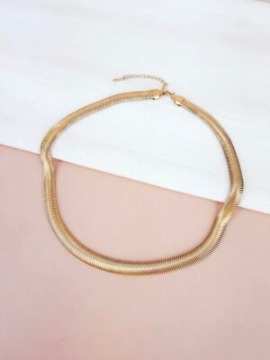 Collier Victoire – Rigide doré