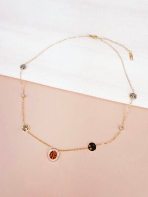 Collier Violette – Arbre de vie
