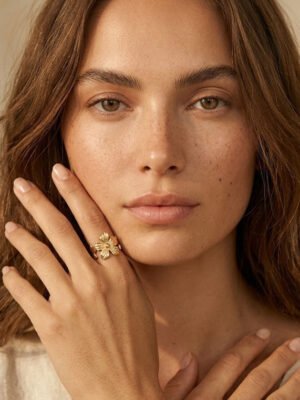 Bague fleur Joelle