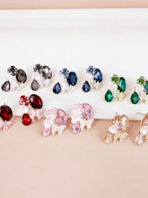 Boucles d&rsquo;oreilles Diane – Pack de 12 boucles d&rsquo;oreilles fantaisie