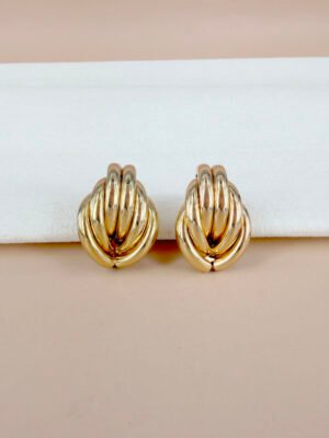 Boucles d&rsquo;oreilles Jade – Coquillage or