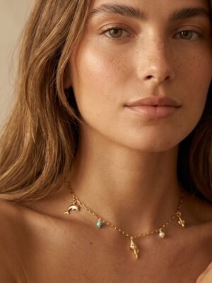 Collier Charms en acier inoxydable