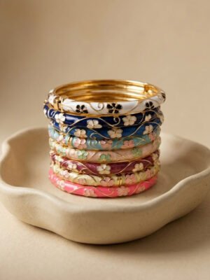 Bracelet Juna – Jonc thailandais fleurs