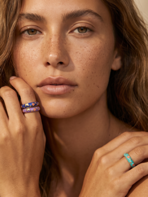 Bague Moa – Jonc thailandais fleurs