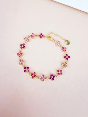 Bracelet Flora – Princesse rose