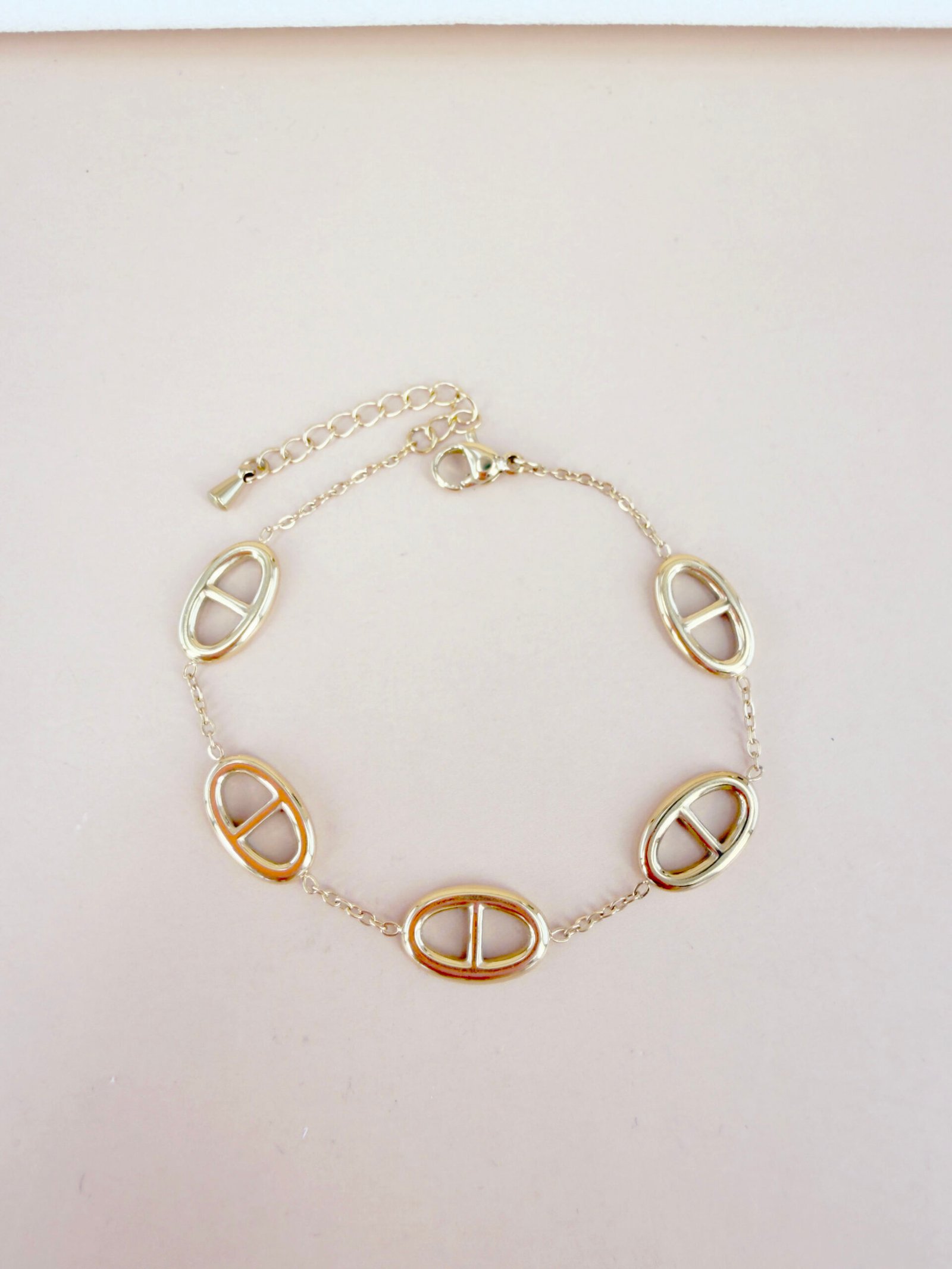 Bracelet Alicia - Maille marine – Image 2