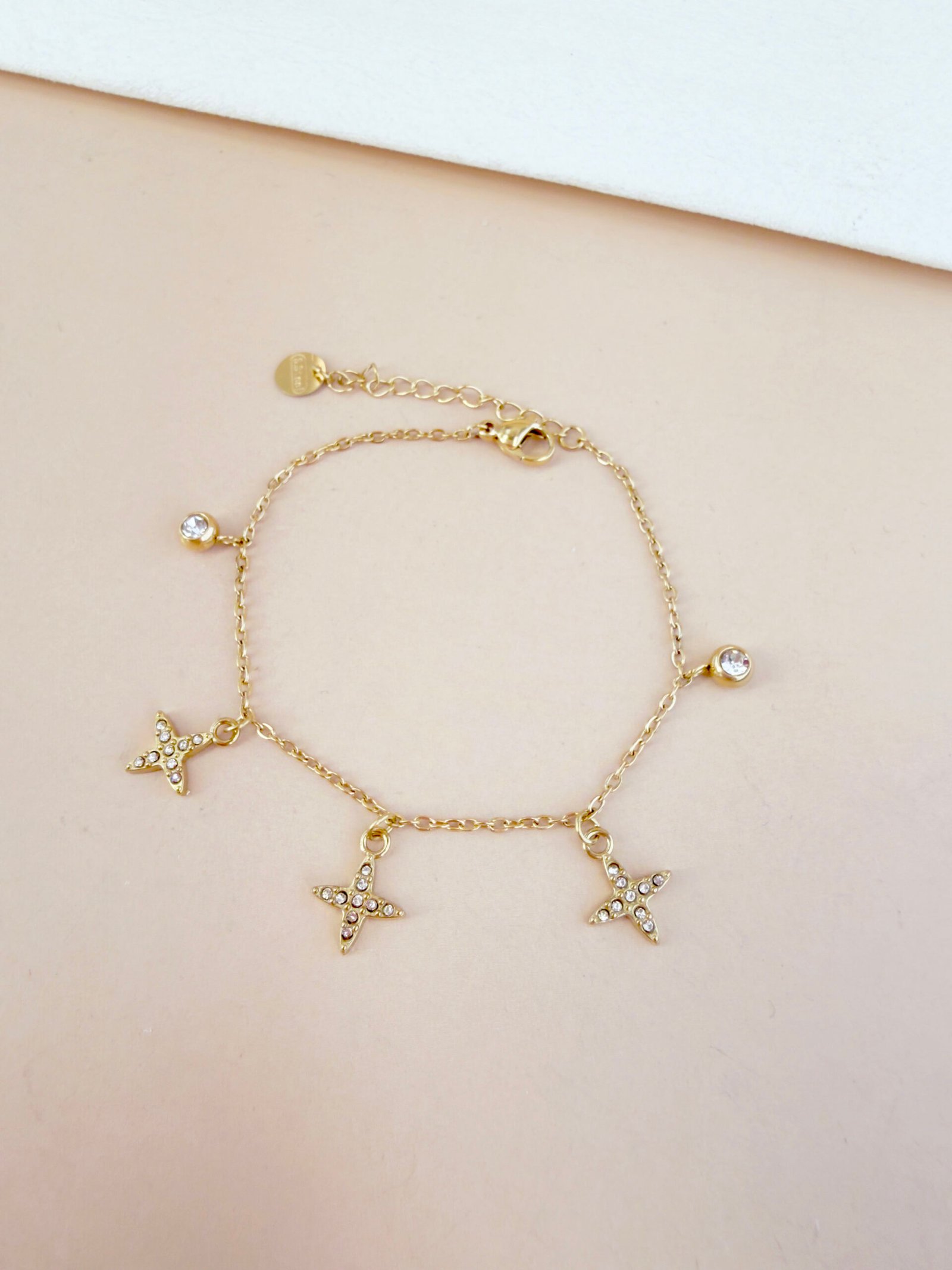 Bracelet Aurore - Charms croix strass – Image 3