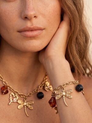 Bracelet Adele – Doré en acier inoxydable