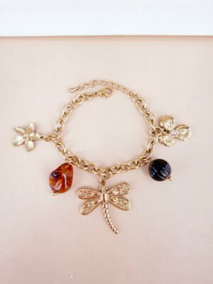 Bracelet Adele – Doré en acier inoxydable