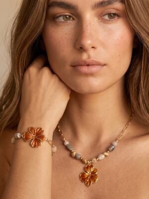 Bracelet Alix – Doré en acier inoxydable