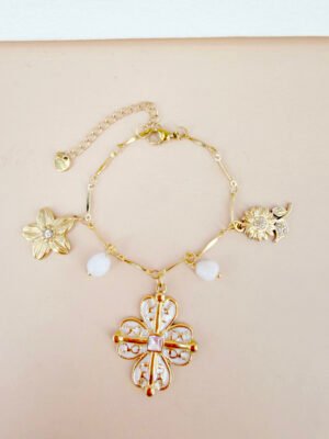 Bracelet Anais – Doré en acier inoxydable