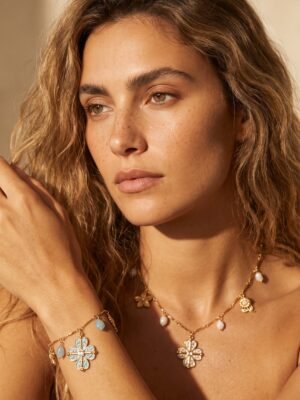 Bracelet Apolline – Doré en acier inoxydable