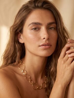 Collier Flora – Maillons ovales