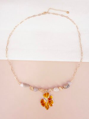 Collier Elise – Doré en acier inoxydable