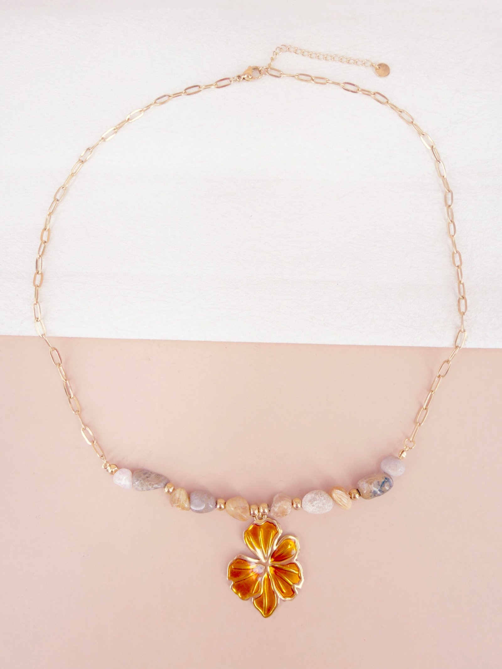 Collier Elise - Doré en acier inoxydable – Image 2