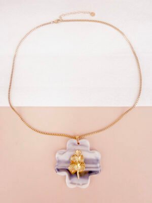 Collier Salome – Doré en acier inoxydable