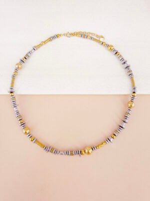 Collier Eva – Doré en acier inoxydable