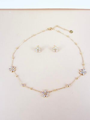Parure Anais – Acier inoxydable or