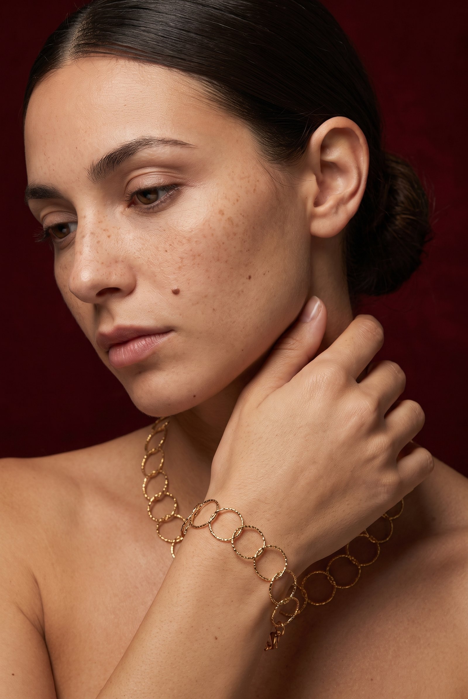 Bracelet Alice - Motif grands cercles texturés – Image 5